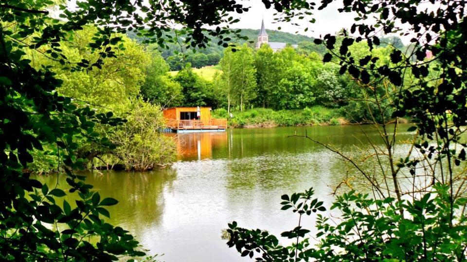 Cabanes Flottantes Et Gites Au Fil De L'Eau Colleville ภายนอก รูปภาพ